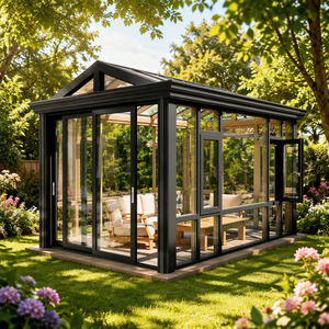 Winter Outdoor Garden Aluminum Alloy Eco-Friendly Waterproof Sunroom