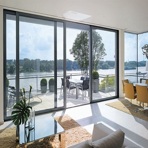 Residential Soundproof Patio Sliding Door Double Glazed