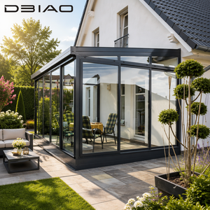 Four Season Modern Sunroom Thermal Break Aluminum Double Glazing