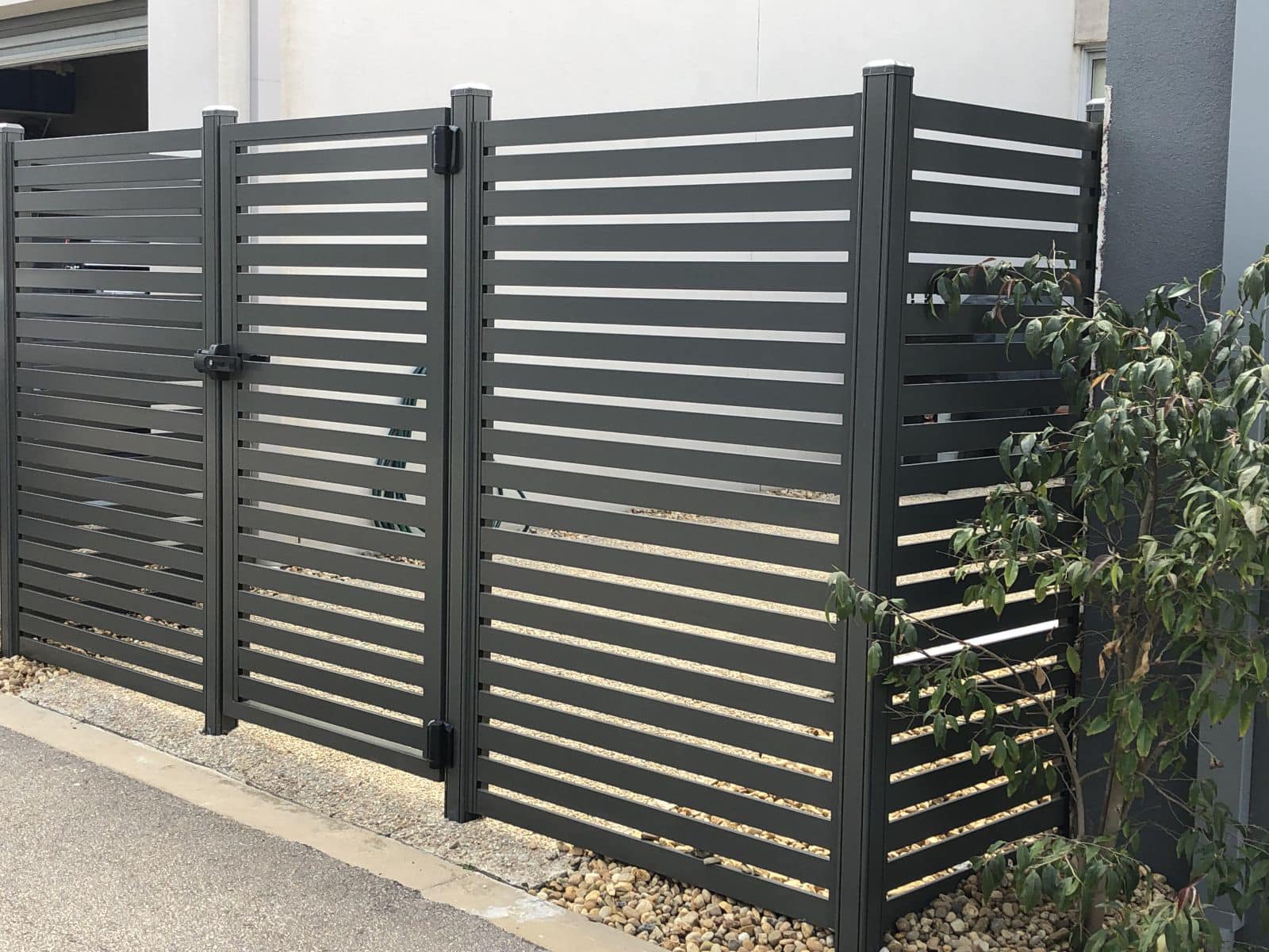 Aluminium Privacy Louvers forming a modern architectural louver facade in Dubai UAE