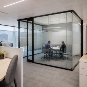 Full View Frameless Double Glazed Glass Wall System