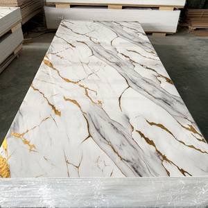 PVC Geometric Marble Sheet Wall Panels