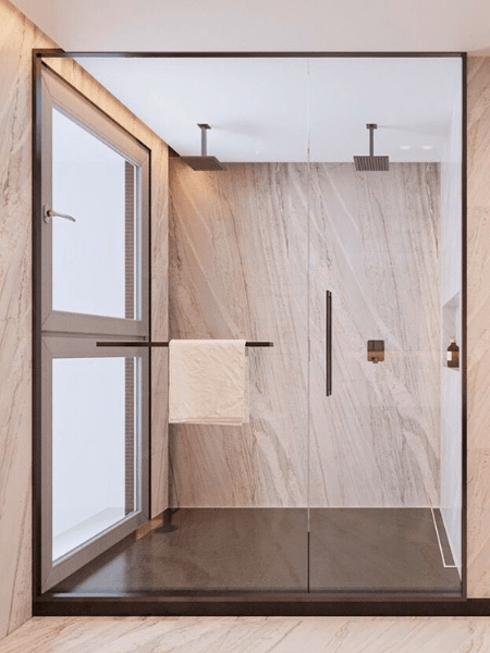 Tempered Glass Enclosure Installation