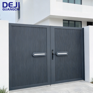 Heavy Duty Custom Cast Aluminum Security Modern Driveway